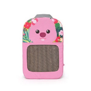 PororoPet Loopy Cartoon <b>Cat</b> Scratcher Bag Cardboard <b>Interactive</b> Hideaway <b>Toy</b> with Cozy Nesting Space Multi Color Pet Furniture - Product Image 3