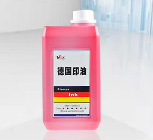 Stylo sceau à encre 1l, 1000ml, rouge, bleu et noir, pour timbre-poste troodat, brillant, couleur, WES, à encre automatique, expédition depuis l'allemagne - Product Image 3