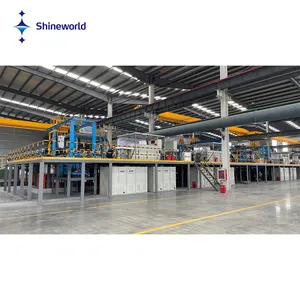 Shineworld Alat Peninggi Batang Tembaga, Lini Produksi Pengecoran Berkelanjutan Ke Atas