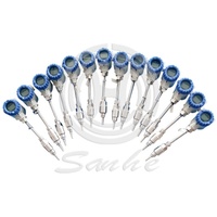 Sonde de température à tige longue filetée de haute précision