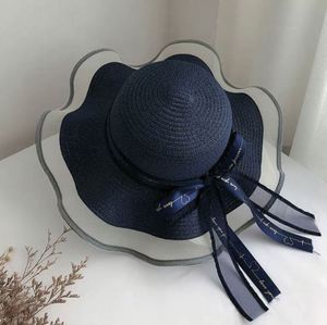 Sombrero de Paja con Visera y Lazo con Encaje, Estilo Veraniego Occidental, con Protección Solar, Unisex, para Uso Casual, Deportivo y de Fiesta - Product Image 5