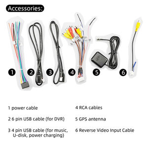 Radio con GPS y reproductor de DVD <span class=keywords><strong>para</strong></span> coche, unidad principal de reproductor de música con Android 12, Universal, 2 DIN, 7 pulgadas - Product Image 4