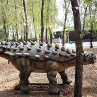 Modèle de dinosaure animatronique réaliste grandeur nature fabriqué à la main par l'usine Cetdino Zigong.