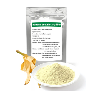 Polvo de Cáscara de Plátano Natural Soluble en Agua, Fibra Dietética de Cáscara de Plátano - Product Image 1