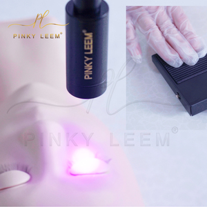 Lámpara de Uñas LED UV Personalizada Pinky Leem, Curado Rápido de 5W 405nm, Uso en Salón de Belleza, Lámpara de Metal para Pestañas con Logotipo Personalizable - Product Image 4