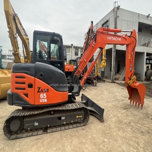 Excavadora Usada Hitachi ZX65 de 6 Toneladas, Modelo Japonés 2023, Capacidad de Cucharón de 0.3m, Motor con 0-2000 Horas de Uso, en Venta - Product Image 2