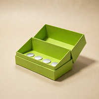 Boîte d'échantillons de parfum, boîte cadeau rigide, boîte d'emballage recyclable, emballage cosmétique pour parfum, boîte d'échantillons de parfum sur mesure