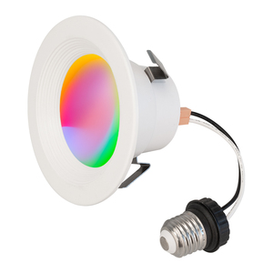 6 inch thông minh lõm Downlight trang bị thêm kit, RGB + CCT,11 Wát, 800lm, 2700K, Dimmable, không có Hub yêu cầu, ETL,FCC đánh giá - Product Image 5