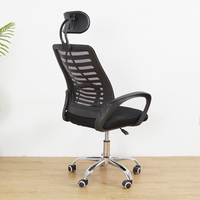 Chaise de bureau ergonomique de luxe moderne avec appui-tête réglable, en maille, pour usage professionnel, chaise de patron, chaise d'ordinateur – Offre spéciale
