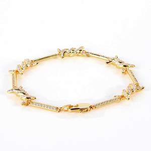 Hip Hop <b>Wire</b> Chain Couple Bracelet Micro-inlaid Zircon Button <b>Thin</b> Thorn Chain Tanjing Fashion Lijing Necklace - Product Image 5