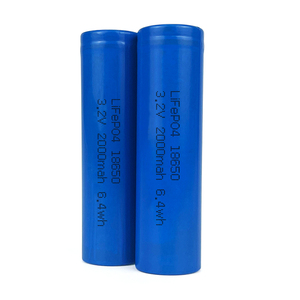 IFR <span class=keywords><strong>18650</strong></span> 3.2V 2000mAh LiFePO4円筒形リチウムイオンバッテリーセルTMK 3000サイクルCE認定家電 - Product Image 2