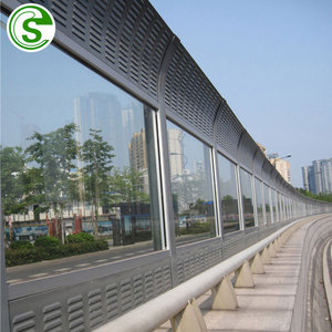 Utilisé pour les panneaux de clôture de rue commerciale, transparents et insonorisants, les barrières antibruit acoustiques en acrylique pour les centres commerciaux - Product Image 5