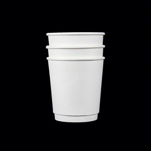 Gobelet en papier jetable à double paroi, design personnalisé, recyclable, écologique, pour boissons à emporter, café chaud, biodégradable, logo imprimé - Product Image 3