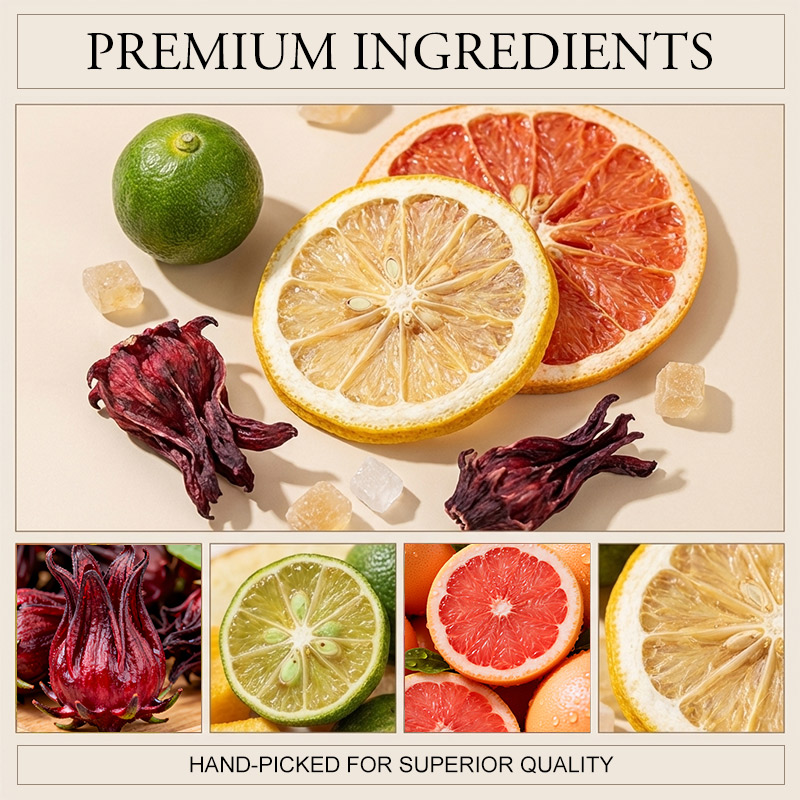 Natural Chinese Handmade Dried Fruit Tea Gift Packages Mixed Dried Fruit Slice Tea