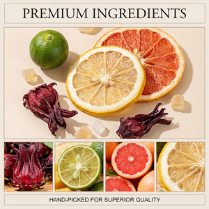 천연 중국 수제 말린 과일 차 선물 패키지 혼합 말린 과일 슬라이스 차 - Product Image 1