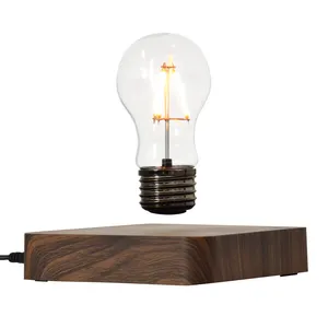 Gadget tendance Led veilleuse Base lampe de Table impression 3D magnétique flottant lévitation lampe ampoule