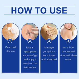 Gel para el Cuidado del Tatuaje EELHOPE, Limpieza Suave y Reparación <span class=keywords><strong>de</strong></span> la Piel, Gel Hidratante para el Cuidado <span class=keywords><strong>de</strong></span> la Piel - Product Image 6