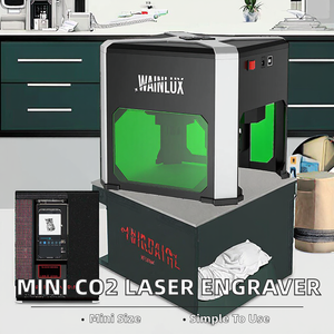 Grabador Láser de CO2 Portátil <span class=keywords><strong>K6</strong></span> Mini, Nuevo Control de Grabado DIY DXF/PLT para Madera, Plástico, Cuero y Acrílico - Product Image 2