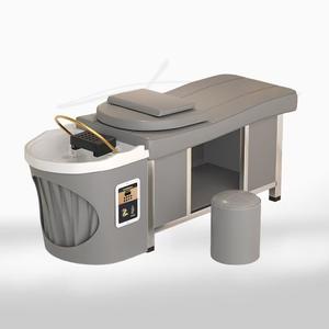 Lit de massage thaïlandais de luxe pour salon de beauté, lit de shampoing pour spa capillaire - Product Image 5