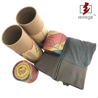 Boîte en forme de cylindre de marque Premium, boîte à vêtements en carton, emballage dans une boîte ronde Style pour t-shirt, vente en gros