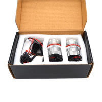 SUKIOTO-ampoules lumineuses, yeux d'ange sans erreur, LED, blanc, jaune, bleu, rouge, pour E39, E53, E60, E61, E63, E64, E65, E66, E87, nouveauté, E39, 60W