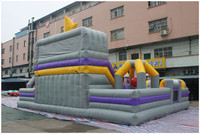 Lilytoys Château gonflable commercial pour enfants, aire de jeux gonflable, ville de loisirs gonflable à vendre