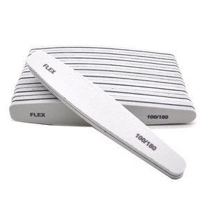 100/180 Grit Grey Sanding <span class=keywords><strong>Buffer</strong></span> Block Limas de <span class=keywords><strong>uñas</strong></span> y tampones de pedicura Herramientas de manicura Suministros de <span class=keywords><strong>uñas</strong></span> acrílicas - Product Image 1