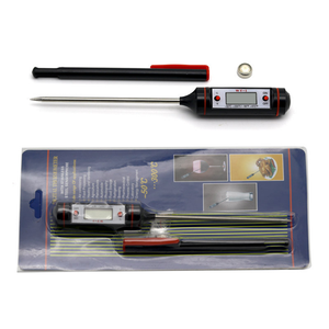 ميزان حرارة إلكتروني رقمي على شكل قلم لقياس درجة حرارة الطعام والمطبخ والخبز والسوائل والزيت والشواء - Product Image 1