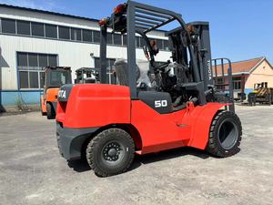 Gebruikt Toyota heftruck met dubbele voorwielen FD50, Japanse productie, tweedehands Toyota heftruck FD50, diesel heftruck te koop - Product Image 5