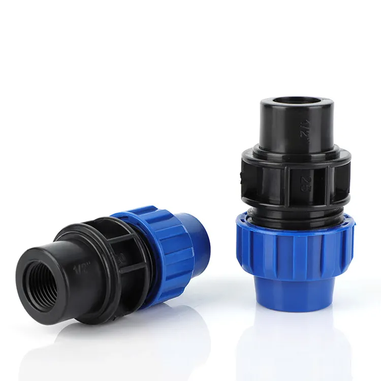 32*1 HDPE Pipe Use Compression Fitting with Male Thread Coupling for Drip Irrigation System