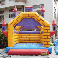 Château gonflable commercial en PVC pour enfants, design portable, capacité 6 personnes, charge maximale 200 kg, vente en gros à prix réduit