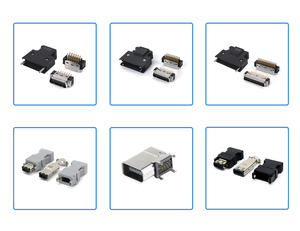 SM 26pin nam có chốt, đầu nối động cơ servo SCSI 26P, đầu nối MDR 26pin, 10326-52f0-008, 10126-3000pe, 10126-3000PC - Product Image 3