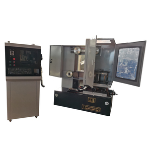 Máquina cortadora de alambre de diamante abrasivo CNC automática modelo SX7745, línea de arena WEDM con núcleo PLC y componentes de Motor de bomba - Product Image 6