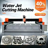 40% de Descuento en Máquina de Corte por Chorro de Agua CNC para Metal, Piedra y Madera