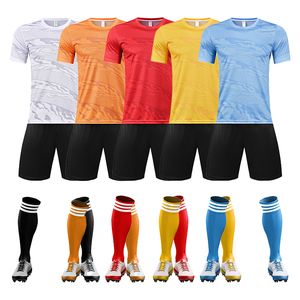 Conjunto de Uniforme de Fútbol de Alta Calidad 100% Nailon/Cachemira, Diseño Personalizado con Logotipo, Antibacteriano, Transpirable, de Secado Rápido, Pantalones Cortos de Verano para Hombre - Product Image 2