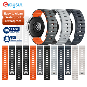 <span class=keywords><strong>Correa</strong></span> Magnética de Silicona de 22 mm para Huawei Watch 4/3 Pro GT4/3Pro 46 mm para <span class=keywords><strong>Amazfit</strong></span> Balance <span class=keywords><strong>GTR</strong></span> 4/3/2 47 mm, Correas Suaves para Reloj - Product Image 2