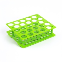 Equipo de laboratorio químico de 50ml Tubo de centrífuga desechable de pie de plástico