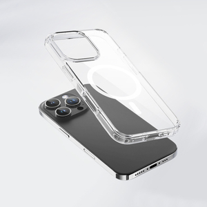Funda protectora ROCK Crystal Series con transparencia de carga inalámbrica para iPhone 16 Series - Product Image 1
