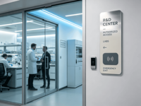 Pylônes de signalisation directionnelle à 6 voies en profilé aluminium pour bandes LED, pour l'extérieur, hôtels, centres commerciaux, parkings