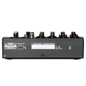 Venta caliente M6 profesional portátil Digital USB <span class=keywords><strong>estudio</strong></span> <span class=keywords><strong>de</strong></span> grabación 6 canales Mini mezclador <span class=keywords><strong>de</strong></span> Audio 6ch <span class=keywords><strong>DJ</strong></span> mezclador USB - Product Image 6