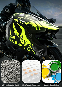 Casco de Motocicleta Integral Street Fighter con Certificación ECE, Sistema de Frenos Antibloqueo, <span class=keywords><strong>Modular</strong></span>, Motocross, Liberación Rápida, Cierre ABS - Product Image 4