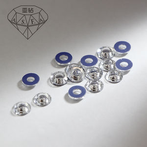 ASFA10 Cristales de Estrás Termoadhesivos con Forma Circular de 4x8mm, Tamaños SS6 y SS10, para Aplicación con Máquina de Termofijación, Cristal AB - Product Image 5