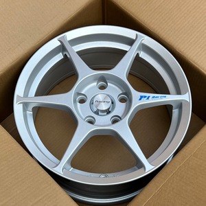 流压成型深盘轮圈 5X114.3 车轮 <span class=keywords><strong>16</strong></span> 英寸 JDM Silver Buddy Club P1 铝合金轮毂，适用于售后市场应用 - Product Image 3