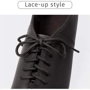 Zapatos de Claqué Dynadans para Niños, Unisex, de Piel Sintética, con Cordones, Tacón Plano, Embalaje en Caja, Modelo 603 - Product Image 2