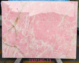 Losa de cristal rosa, mesa de comedor de ónix Rosado, tocador de baño, encimera de cocina, fondo retroiluminado, función de pared <span class=keywords><strong>e</strong></span> recepción - Product Image 3
