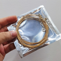 Factory Wholesale Guitar Brass Guitar Strings 0.11 - 0.52 Individually Packaged Cheap Acoustic Guitar Strings