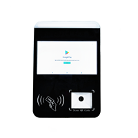 Système de paiement des tarifs de transport en commun avec lecteur de cartes NFC IC et scanner de codes QR, fourni par l'usine