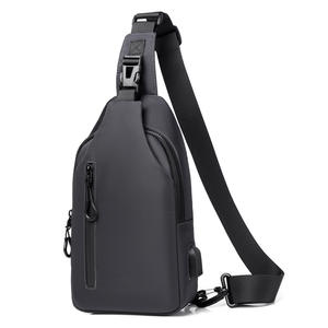 Bolso de Hombro Simple y Elegante para Hombre 2023, Bolso Cruzado Ligero para Exteriores, Moderno y Práctico, Disponible para Dropshipping - Product Image 5