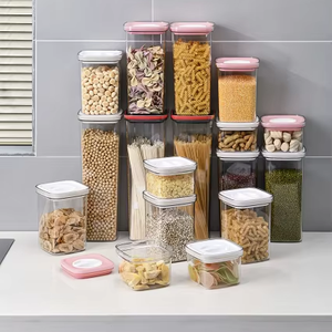 Hộp đựng thực phẩm cỡ lớn, hiệu quả, có tính năng xếp chồng, tối đa hóa việc sử dụng không gian trong phòng đựng thức ăn. - Product Image 5