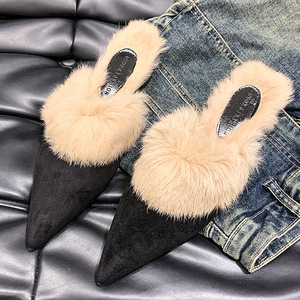 Pantuflas de Invierno para Hombre y Mujer, Ajuste Universal, Antideslizantes, Suaves y Cálidas, Calzado para el Hogar - Product Image 6